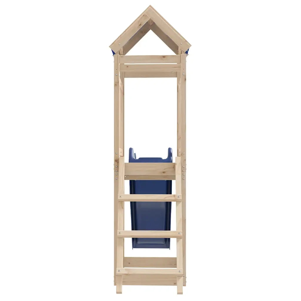 Set da Gioco da Esterno in Legno Massello di Pino