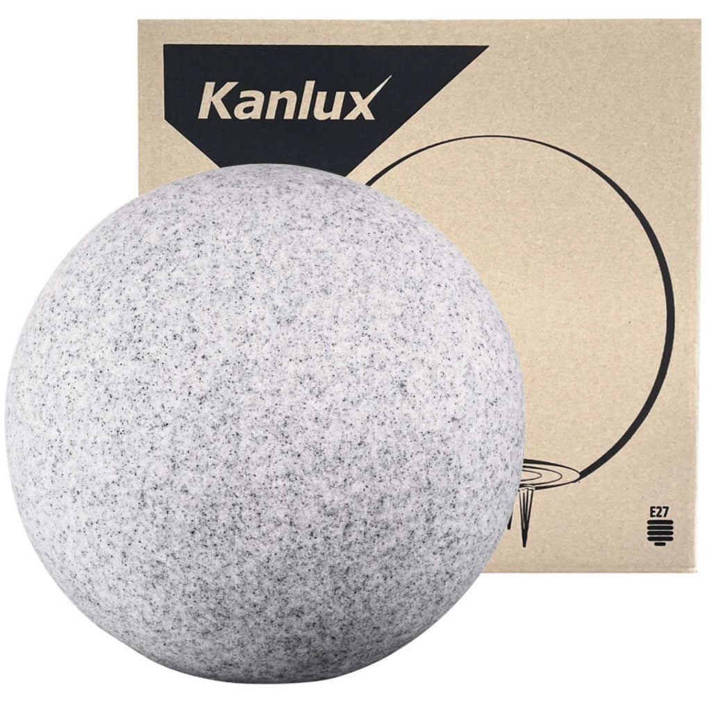 Lampada sfera da giardino STONO 46cm IP65 E27 Kanlux