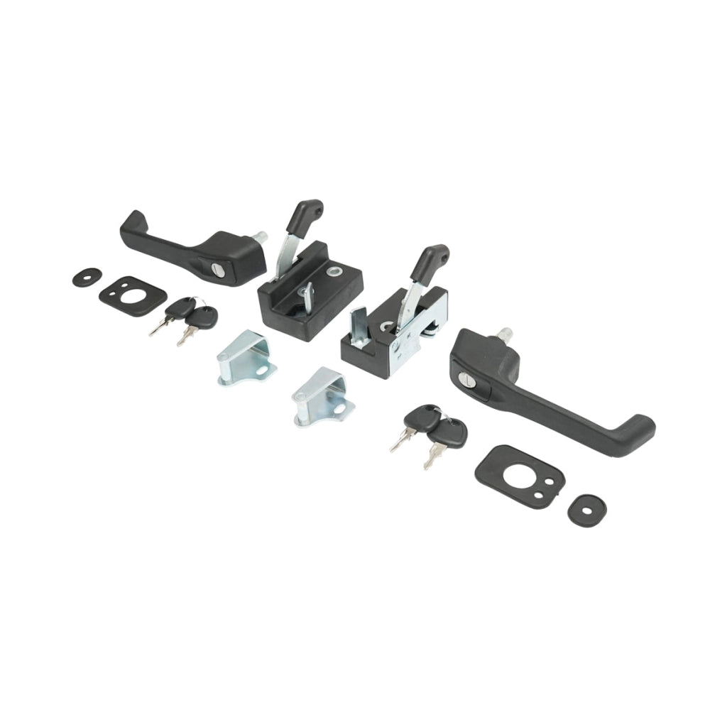 Set di serrature universali sinistra e destra per cabina – Tractor Forestier, trattori U-445, U-650, Fiat, ecc