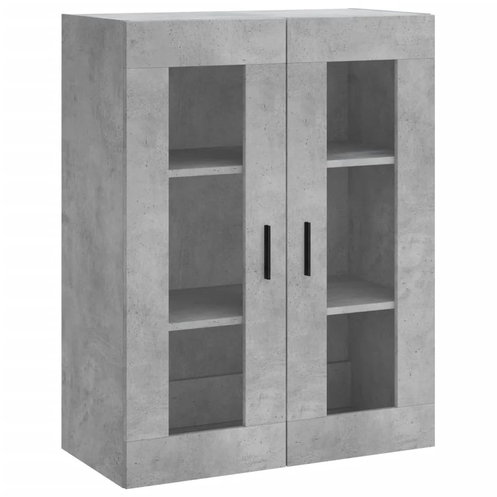 Buffet credenza cassettiera armadio mobile contenitore organizer cucina soggiorno salotto alto 69,5 x 34 x 180 cm legno ingegnerizzato grigio 02_0034639