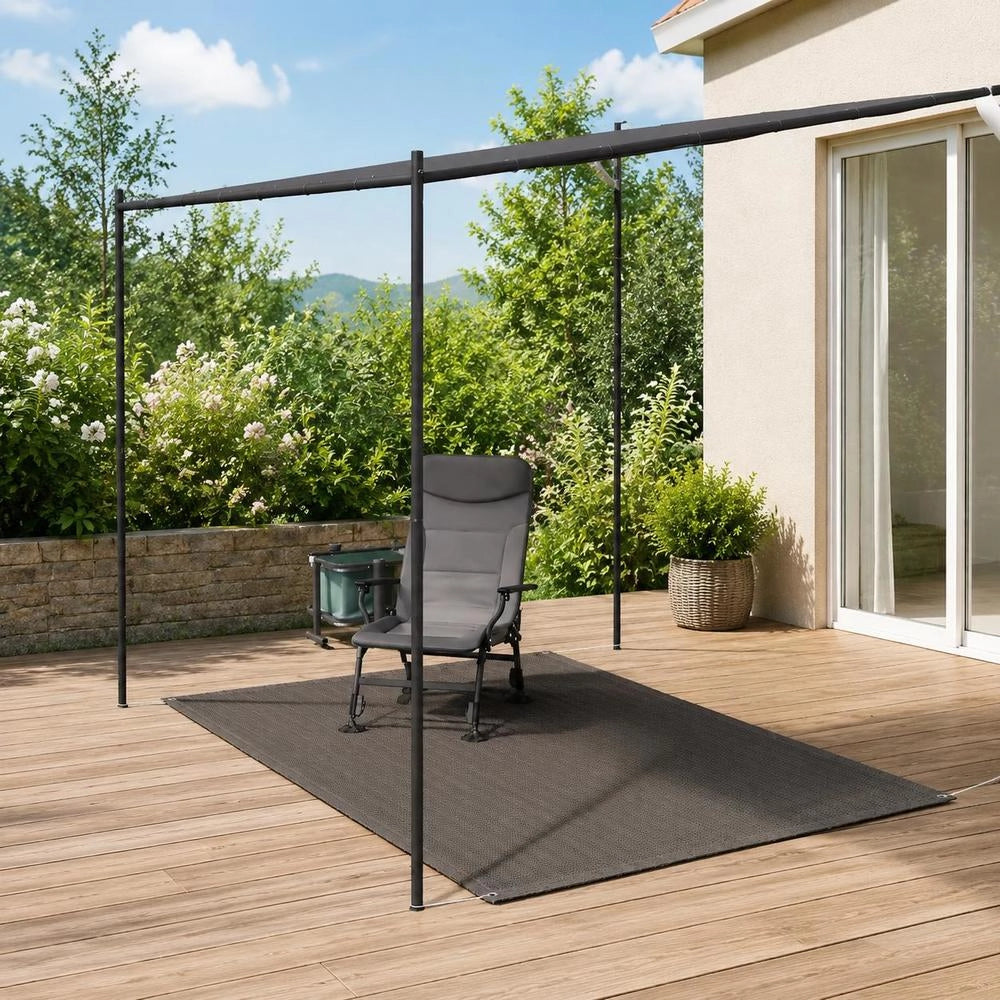 Tent Carpet 250 X 300 Cm Anthracite