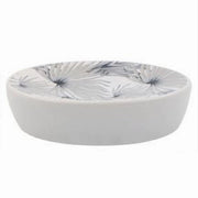 Trade Shop - Porta Sapone Saponetta Accessorio Arredo Bagno Stampa Tropicale 11 X 3 Cm 87065 -
