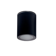 Spot soffitto nero tondo 9cm IP65 GU10 7W Kanlux