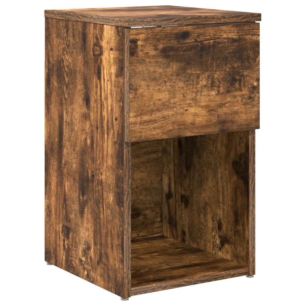 Armadietto per letto Rovere Fumo 29 x 31,5 x 49 cm CFW6161661