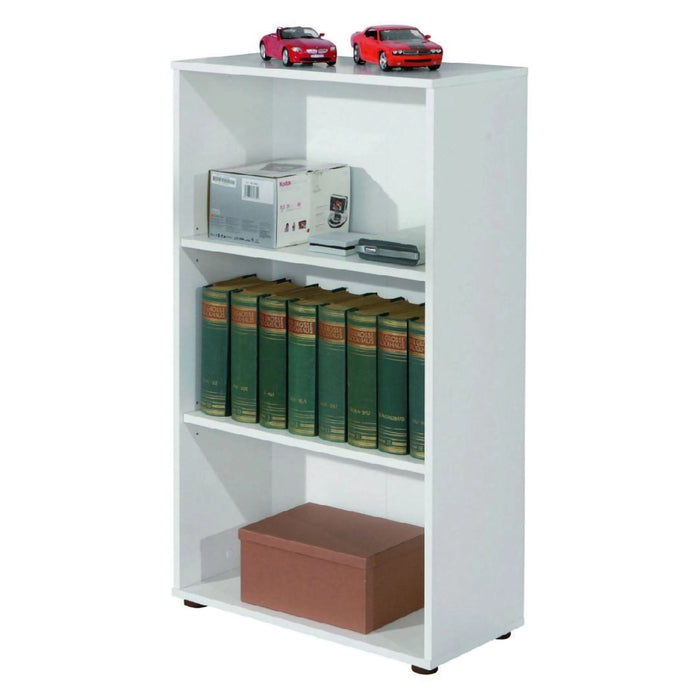 Biblioteca Porte, Libreria 2 Ripiani, 60x30x110h cm Bianco
