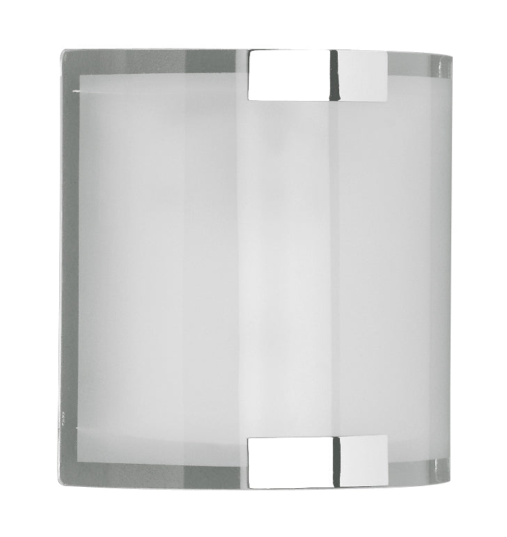 Applique Parete Interno Ventola Vetro Bianco Satinato 20per20 Divo GD Trio