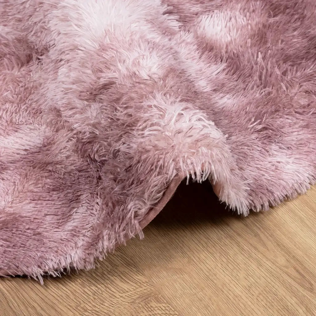 Tappeto Shaggy a Pelo Lungo NAVARRA Rosa Antico 300x200 cm 4102937