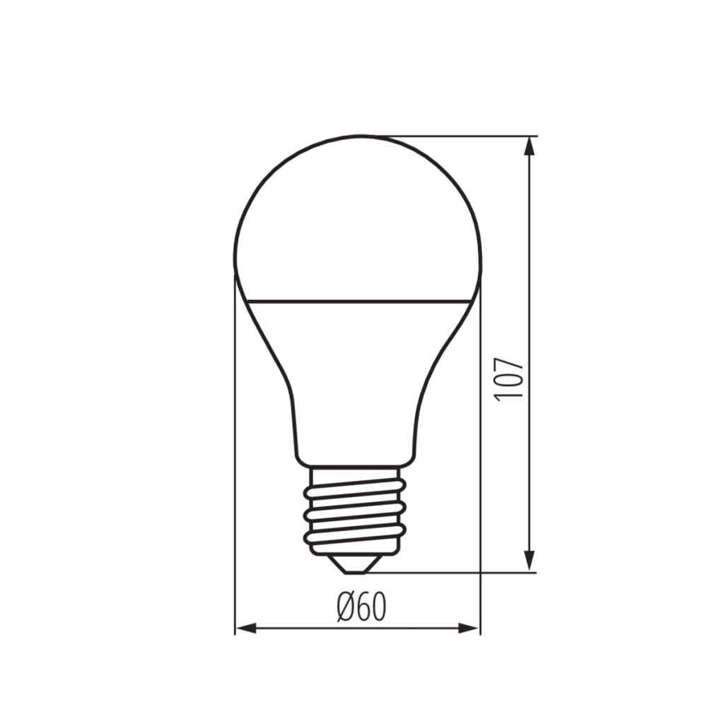 Lampadina LED RAPID v2 E27 4,9W 500lm 4000K Kanlux