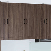 Armadietto a muro PORTO Rovere Marrone 60 x 31 x 100 cm