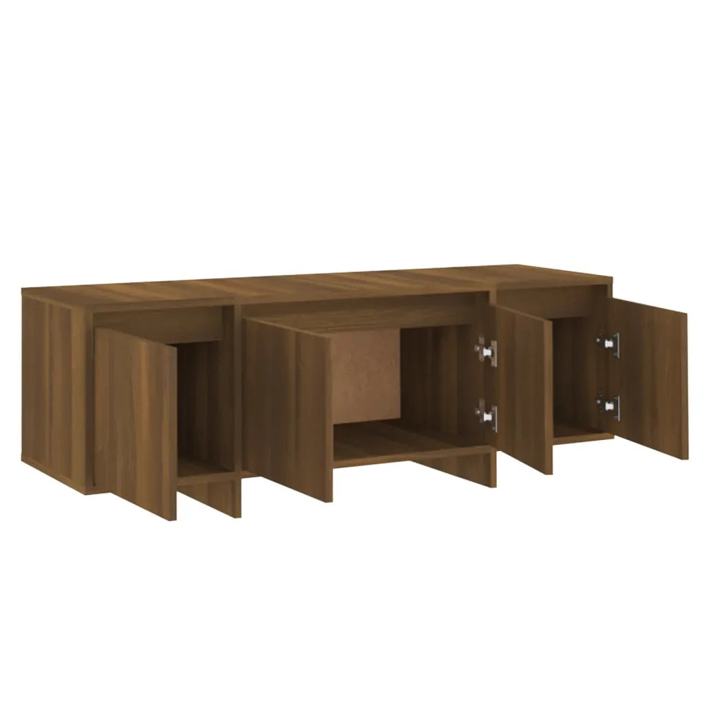 Mobile Porta TV Rovere Marrone 120x30x40,5 cm in Truciolato 813052