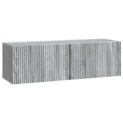 Mobile Porta TV da Muro Grigio Sonoma 98 x 31 x 30 cm