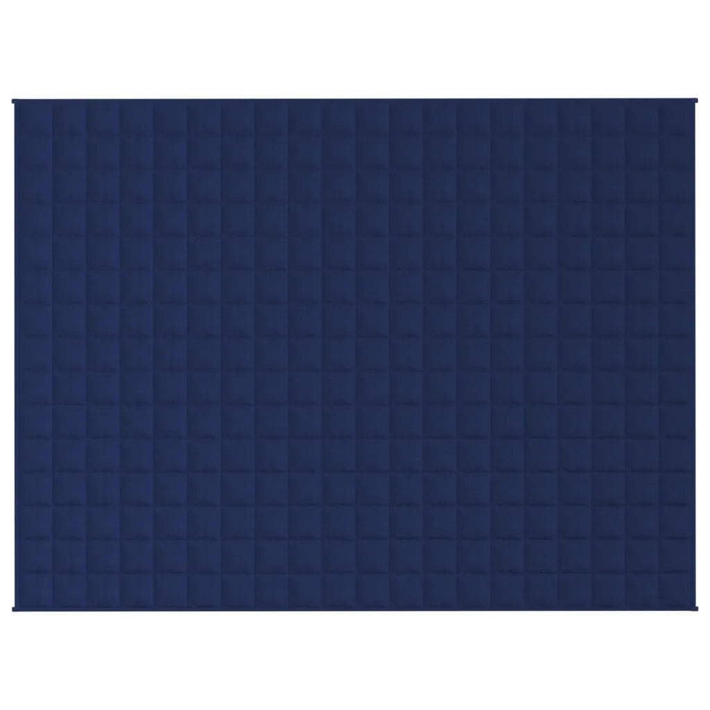 Coperta Ponderata Blu 152x203 cm 7 kg Tessuto 3154801