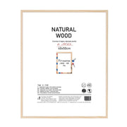 Cornice Portafoto da Parete Natural Wood 40 x 50 cm
