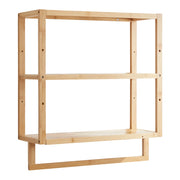 Mensola da bagno in bambù 59 x 52 x 21 cm naturale 03_0007025
