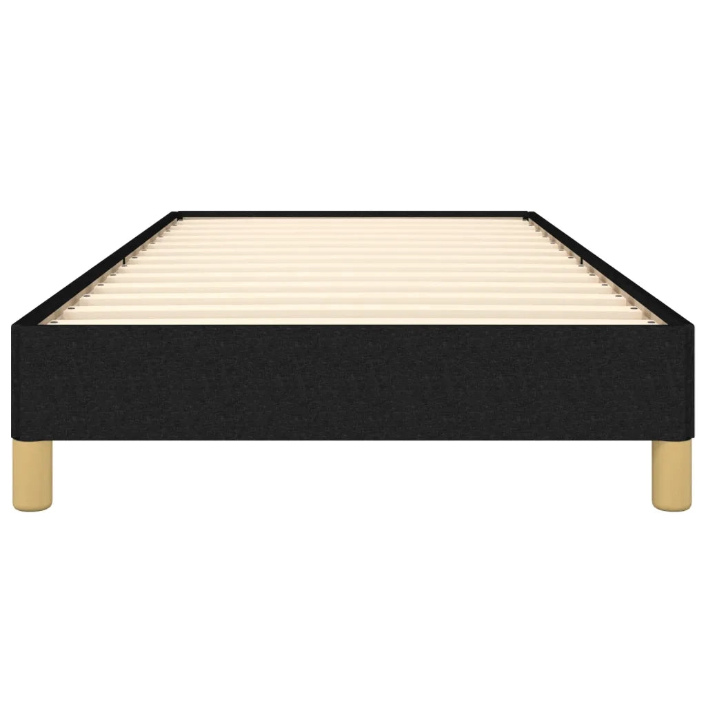 Giroletto senza Materasso Nero 90x190 cm in Tessuto 346780