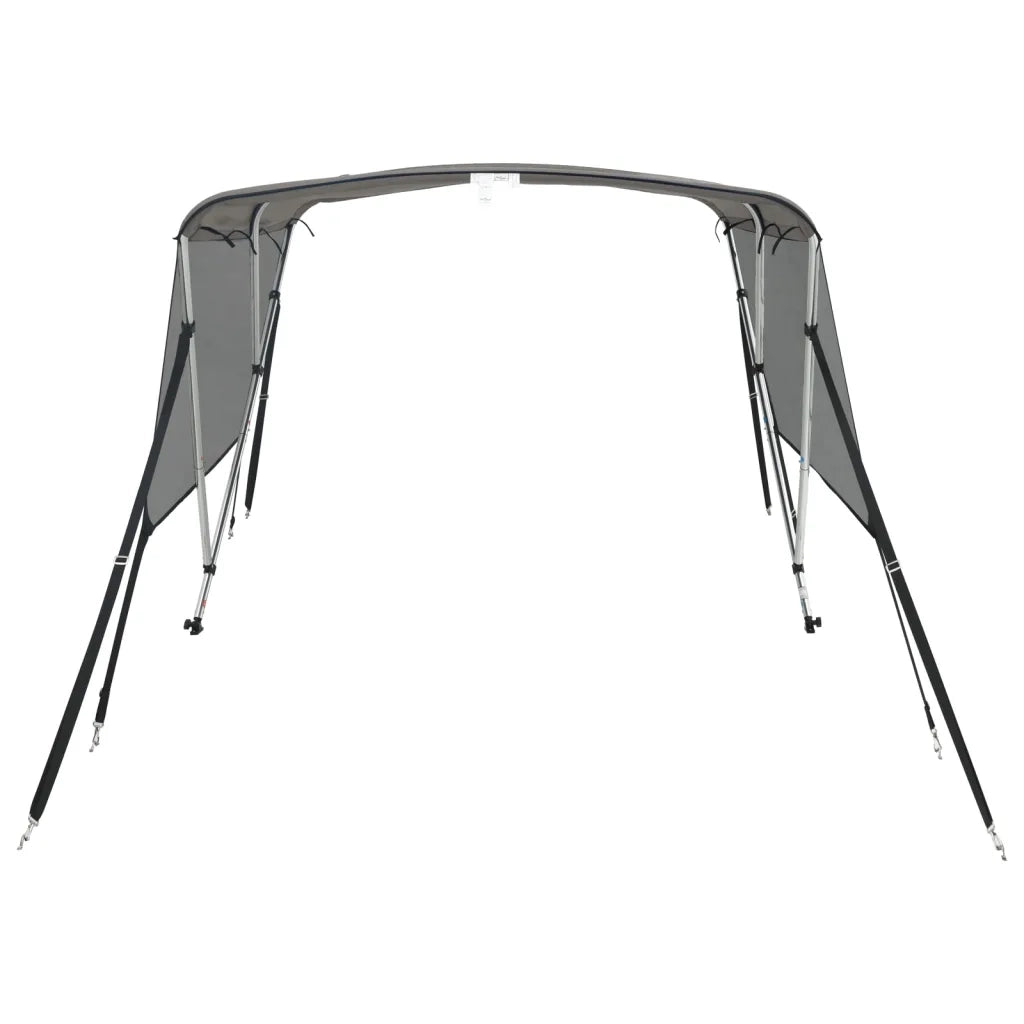 Bimini di Prua Pareti Laterali Rete 3 Archi 183x(154-167)x137cm