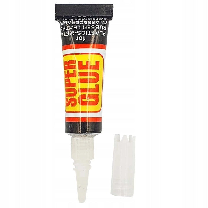 Colla Cianoacrilica Super Glue 3g – Forte e Trasparente | Indurimento a Temperatura Ambiente