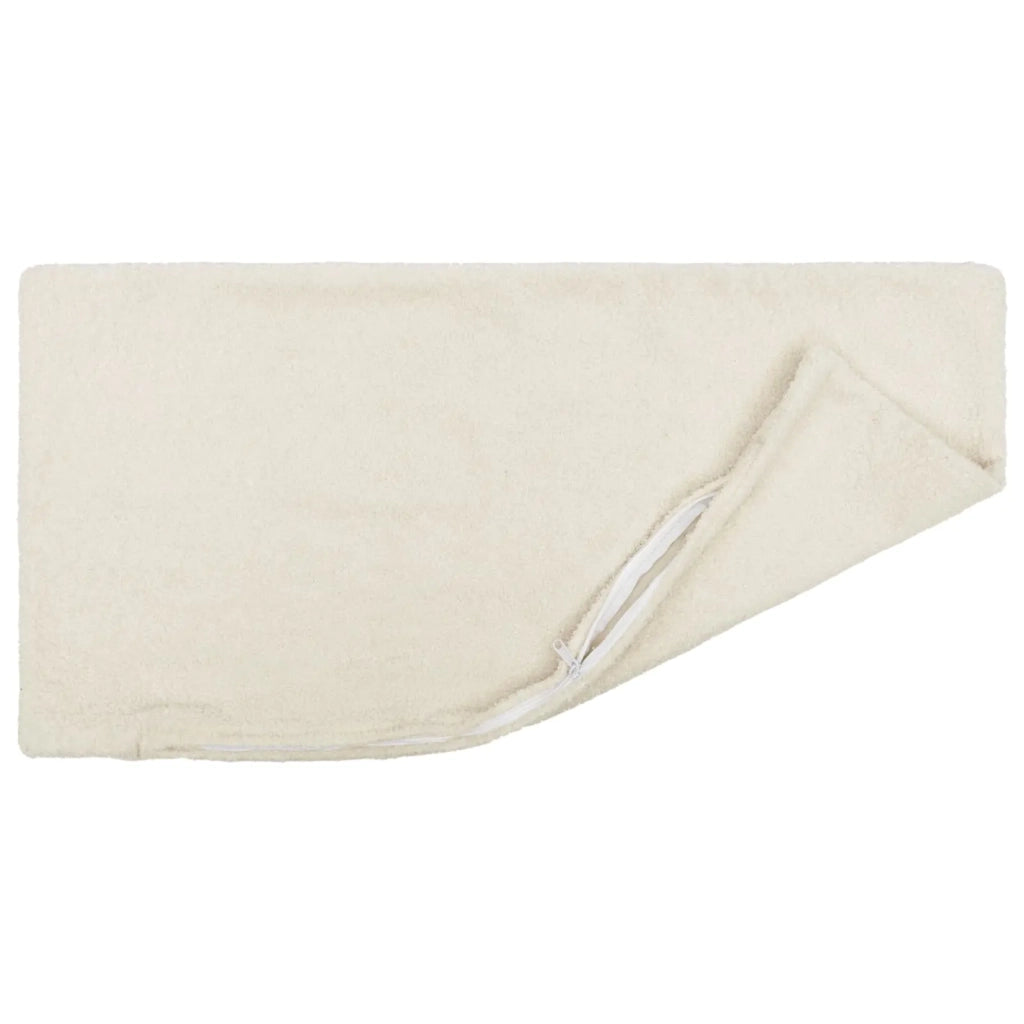 Federa 6 pcs HEERLEN Crema 40 x 70 cm Bouclé 909558