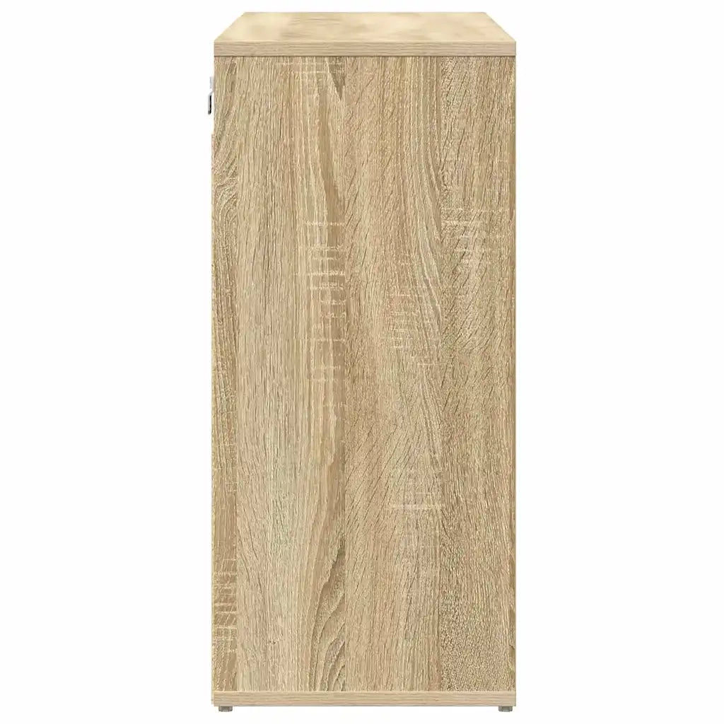 vidaXL Scarpiera rovere sonoma 103 x 30 x 67 cm Legno multistrato