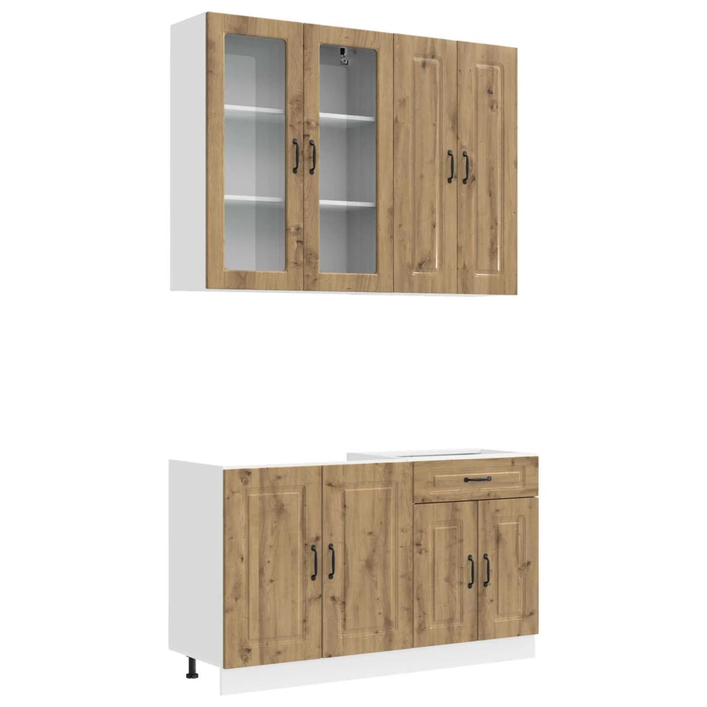 Unità Cucina KALMAR 4 pcs Rovere Artigianale 3438314