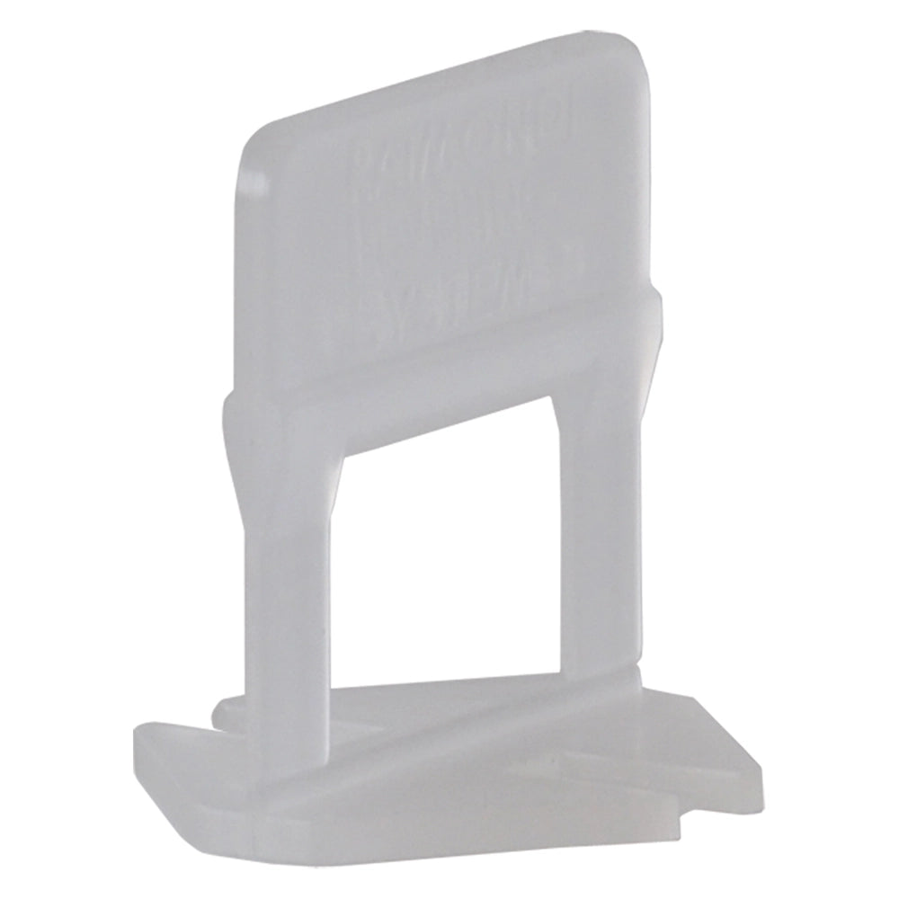 BASE LIVELLANTE CON FERITOIA PER CUNEO H. mm 12 - fuga 2,0 mm - cf. 500 pz  - RAIMONDI