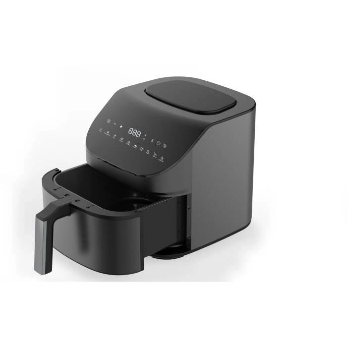 Friggitrice dietetica - LITTLE BALANCE - Crousty light XL - 7 L - 1600 W - 10 programmi - Nero