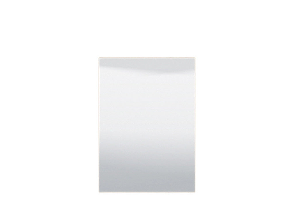 Casasco, Specchio kit Fissaggio a Muro Incluso, 57x80h cm Marrone