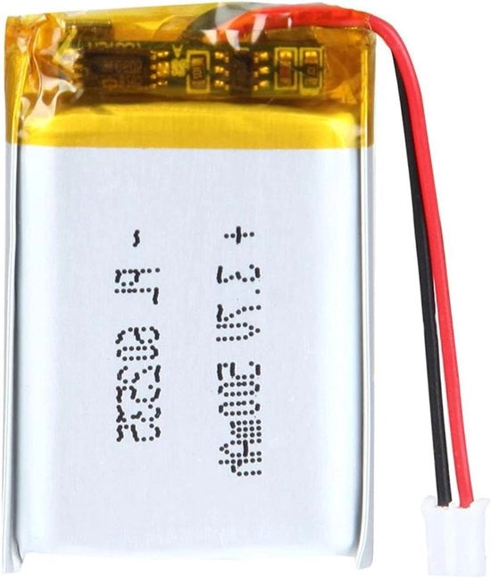 Batteria 37V 500mAh a litiopolimero con connessione 2P-PH e rilievo 20 mm - Adatto per {zoekwoord 1} e {zoekwoord 2}, affidabile e potente