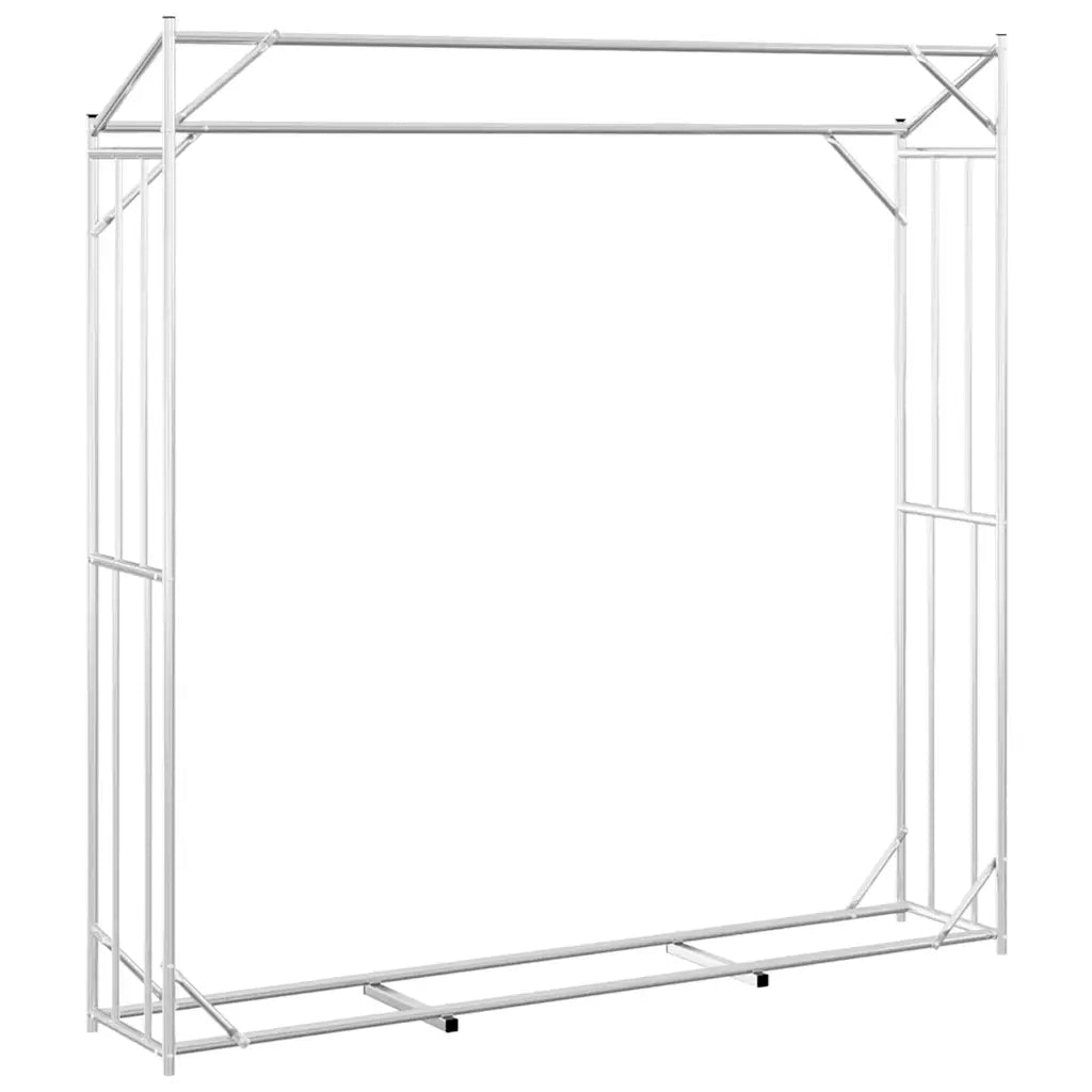 Rastrelliera per Legna con Copertura Antipioggia 200x40x200 cm 4104956