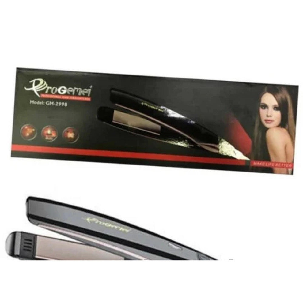 Trade Shop - Piastra Per Capelli Lisci Professionale Rivestimento Ceramica Tormalina Gm-2998 -