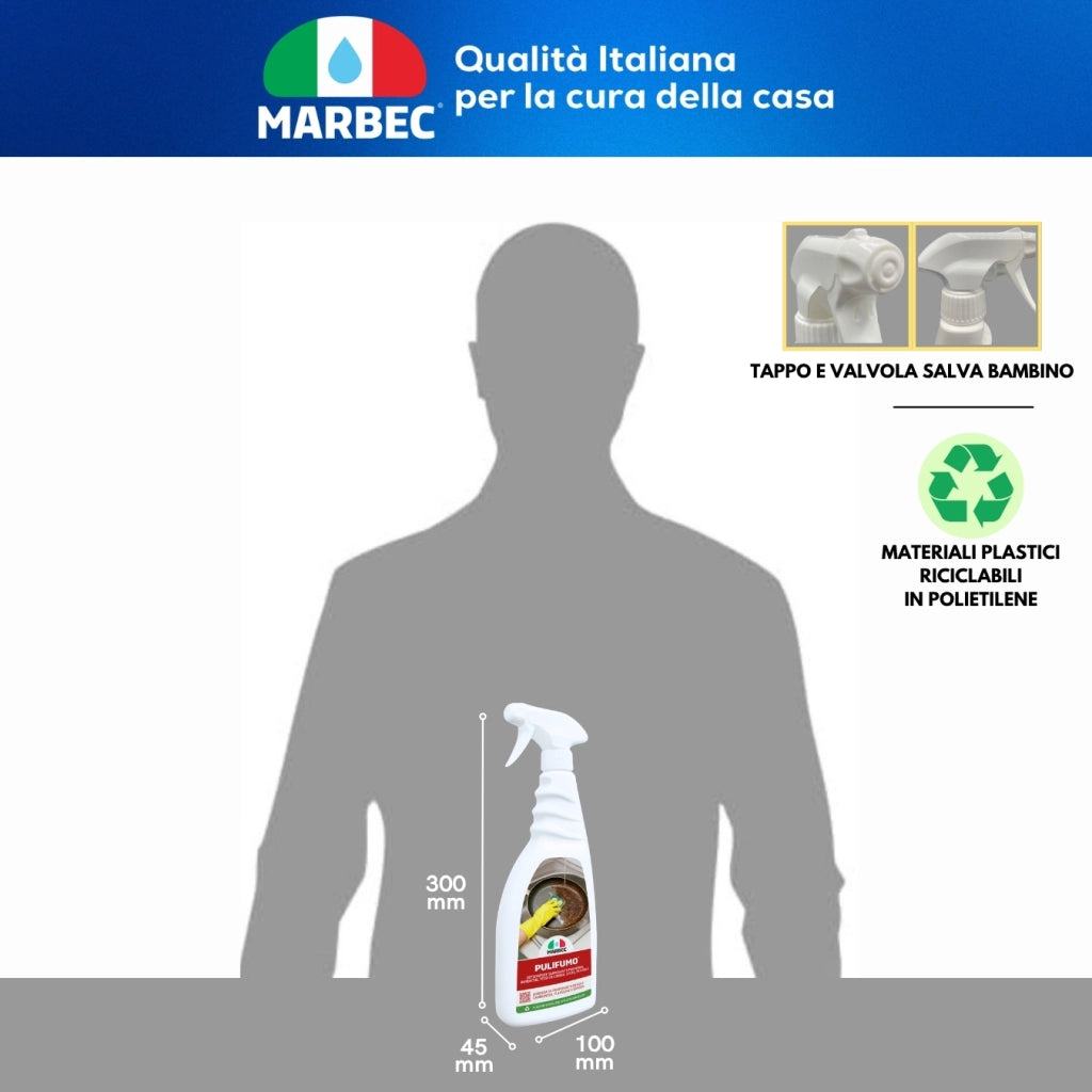 Kit Pulizia Forno e Barbecue, sgrassante e disincrostante, facile da usare Marbec KIT FORNO E BARBECUE