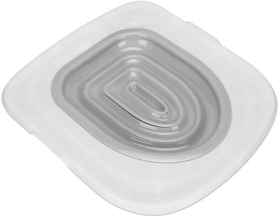 Kit di addestramento alla toilette per gatti universale - riutilizzabile - ecosostenibile - progettato per essere rimovibile - forte capacità di portata - adatto a tutti i tipi di toilette - addestratore per gatto alla toilette