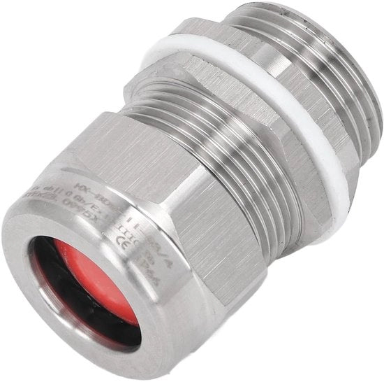 Cavo impermeabile con connettore di chiusura G3/4 in acciaio inossidabile - Protezione IP66 - Adatto per cavi di diametro 10-18 mm