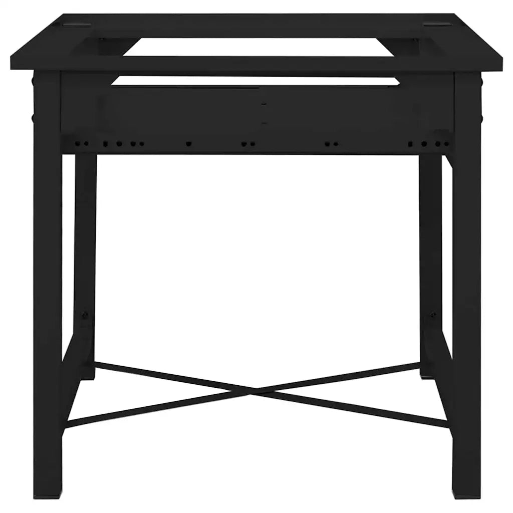 Pedestallo per Lavatrice Nero 60 x 56 x 52 cm Acciaio
