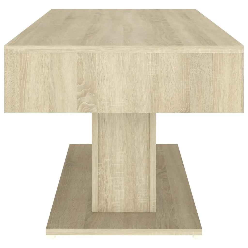 Tavolino da Salotto-Tavolino da soggiorno-Tavolo Rovere Sonoma 96x50x45cm Legno Multistrato