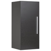 Armadietto laterale mobiletto Bagno Nero 88 x 40 x 35 cm Moderno
