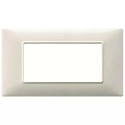VIMAR PLANA - PLACCA 4M BIANCO GRANITO