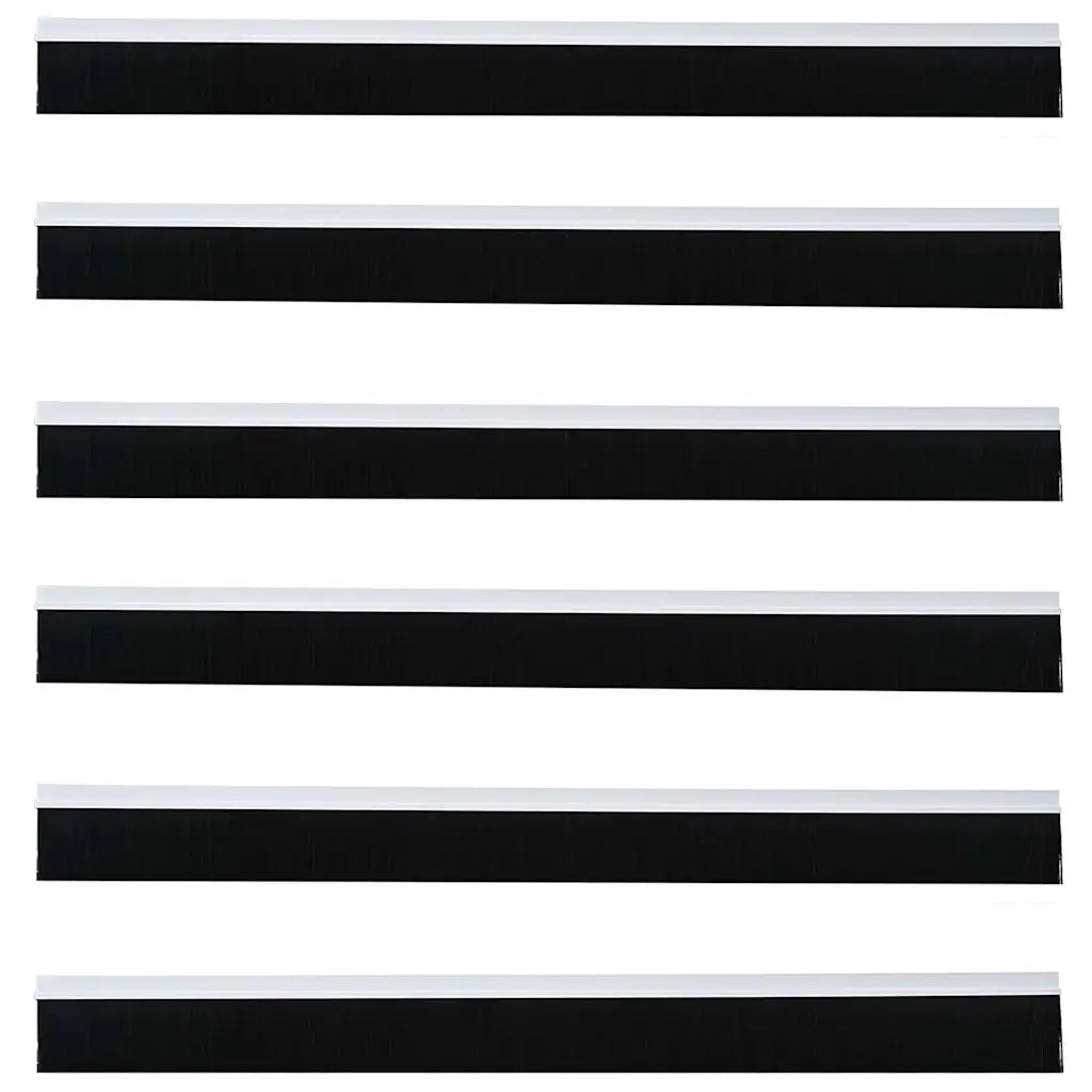 Spazzole per porte autoadesive 6 pz Bianco 100 cm CFW2354443
