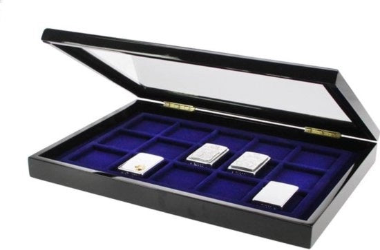 Vetrina in Legno Illuminata - Display Sostenibile per Accendini - Stile e Funzionalità