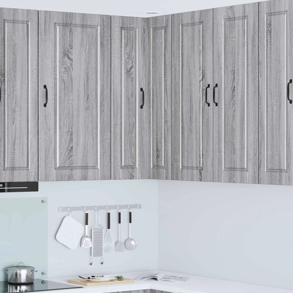 Mobile da cucina con lo scaffale-Armadio da cucina Grigio Sonoma 57 x 57 x 100 cm 298441