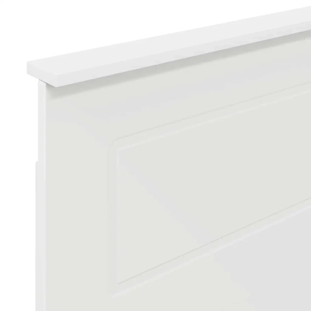 Testiera-Testata-Testiera Decorativa Bianco 90 cm Legno multistrato 882129