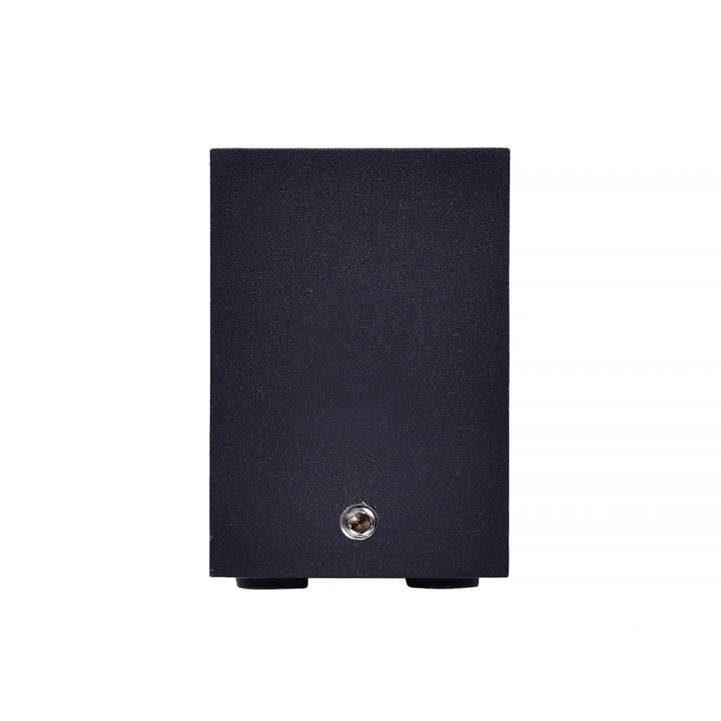 APPLIQUE LED DA ESTERNO 14W CON CCT SWITCH 3 TEMPERARURE COLORE - IP65 DESIGN RETTANGOLARE IN ALLUMINIO E VETRO