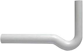 TUBO ESTERNO BIANCO PER CASSETTA VIVA  cm 41x19,5 Ø 50÷40     PUCCI
