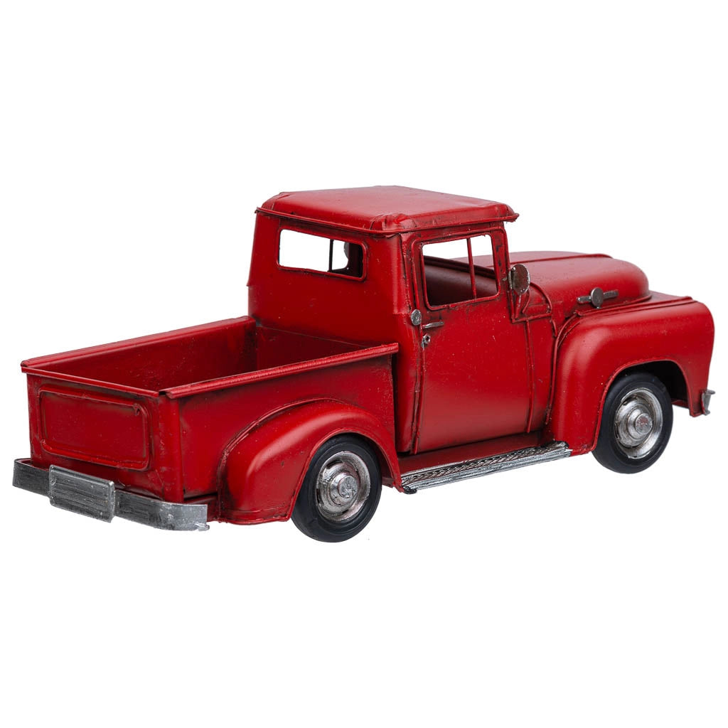 Furgone in metallo rosso 28x12x12h