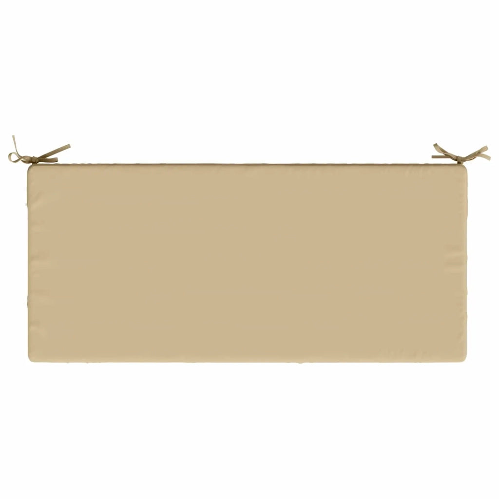 Cuscini per Panchina a 2 Pezzi SOEST 2 pz 100% Poliestere Beige 950151