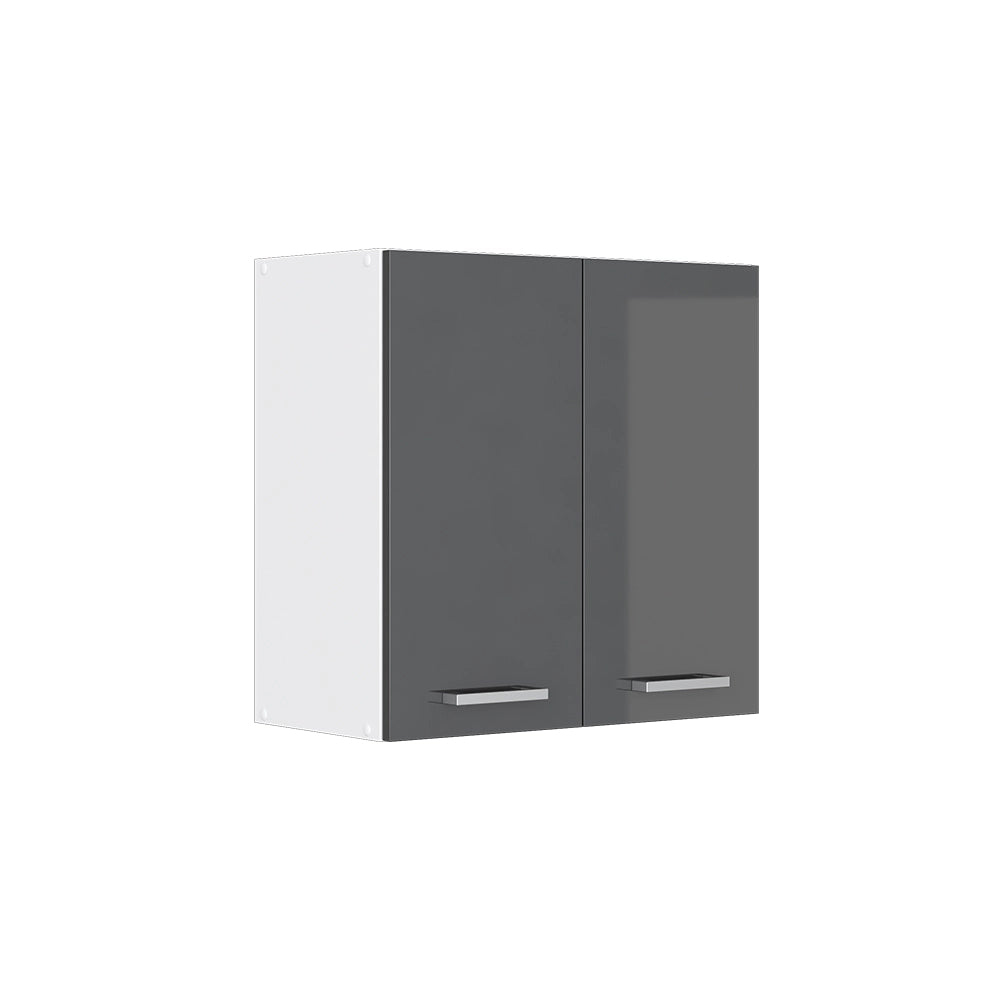 Vicco Pensile da cucina Antracite lucido 60 cm