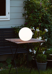 Lampada tavolo da Esterno a LED in Plastica Bianco