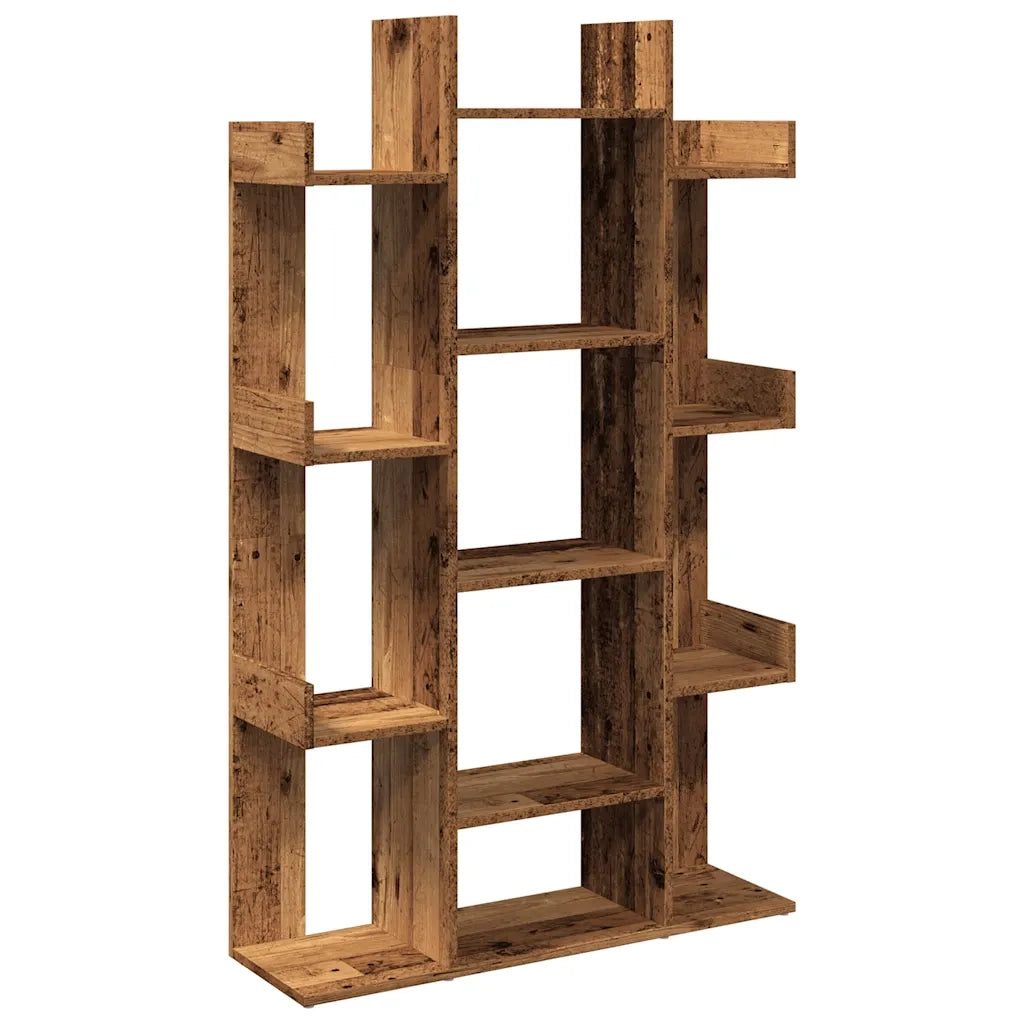 Libreria Legno Antico 86x25,5x140 cm in Legno Multistrato 856692