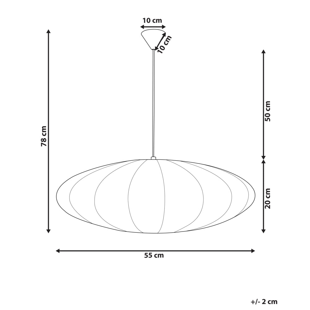 Lampada a sospensione con paralume in nylon bianco Design moderno Luce per il soggiorno