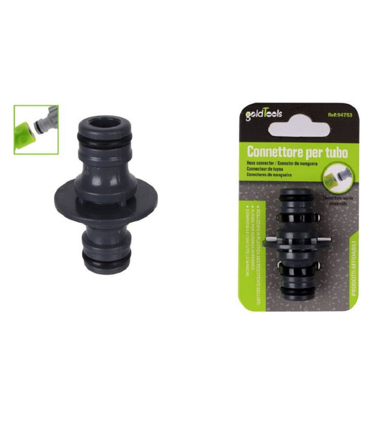 Adattatore A 2 Vie Per Tubi Con Innesto Rapido Universale Connettore In Abs 94753         